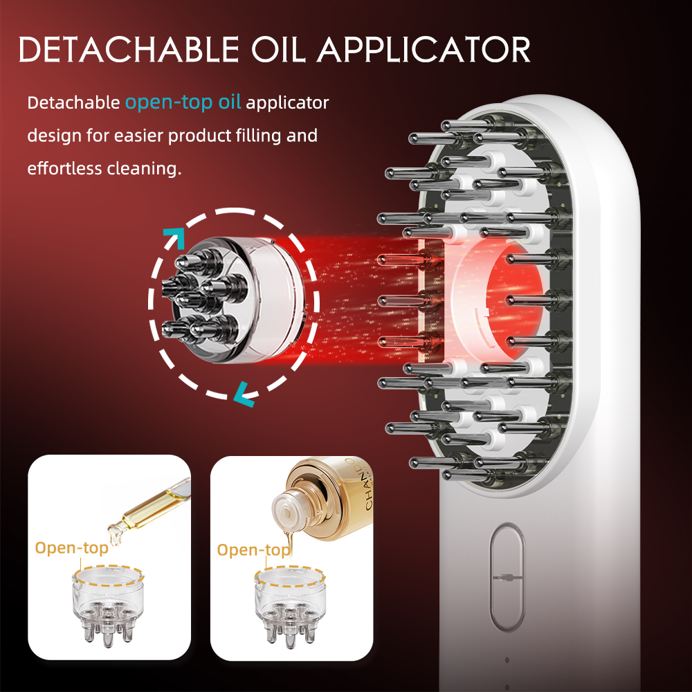 Turn Your Hair Serum into a High-Tech Solution with Our Scalp Therapy Comb